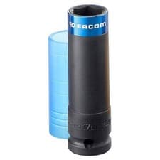 Image of Facom NSI.19L 1/2" DRIVE Reinforced Long Impact Socket-19 mm