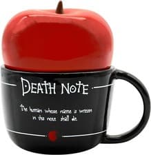 Image of Death Note Ryuk Apple Mug ABYstyle NOT MINT Ceramic Mug with Lid