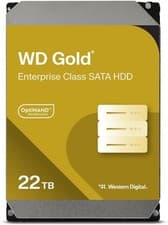 Image of Western Digital 22TB Gold Enterprise HDD 3.5" SATA 7200RPM WD221KRYZ