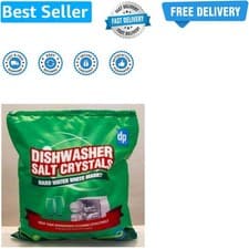 Image of Dishwasher Salt Crystals - 1 kg Pack of 1