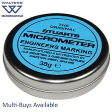 Image of Stuarts Micrometer Engineers Marking | Blue | 38g Tin