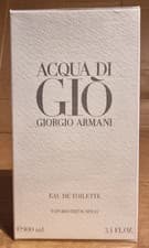 Image of Giorgio Armani Acqua Di Gio Eau De Toilette 100ml Spray for Men - New & Sealed