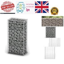 Image of Sturdy 100x50x30cm Gabion Basket - Ideal for Retaining Walls and Garden Design