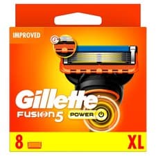 Image of Gillette Fusion5 Power Razor Blades 8 Pack | Genuine Refills | Brand New Sealed