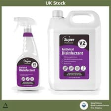 Image of Powerful Antiviral Disinfectant & Refill Bulk Pack 750ml + 5 Litre