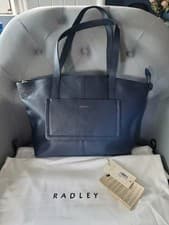 Image of Radley Sycamore Grove Medium Ziptop Tote ink £239