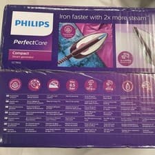 Image of Philips PerfectCare Compact Steam Generator - 2400W, 400g Steam Boost, 1.5L Tank