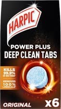 Image of Harpic Power Plus Deep Cleaning Toilet Cleaner 6 Tablets-TOMORROW DELIVERY🚛