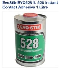Image of EvoStik EVO5281L 528 Instant Contact Adhesive 1 Litre