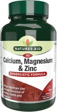 Image of Calcium, Magnesium and Zinc, Maintain Normal Bones, Teeth and Muscle Function, V