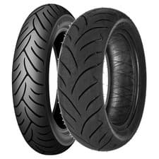 Image of TYRE PAIR DUNLOP 120/80-12 55P + 130/80-12 69J SCOOTSMART
