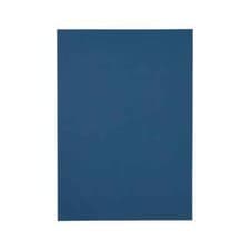 Image of GBC LeatherGrain A4 Binding Cover 250gsm Royal Blue (Pack of 100) CE040029