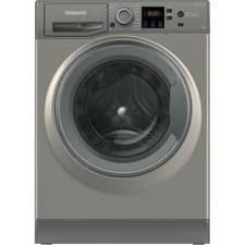 Image of Hotpoint NSWM 846 GG UK 8Kg Washing Machine Graphite 1400 RPM A Rated