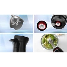 Image of Bosch MSM4B6V2GB Series 4 ErgoMaster 1000W Hand Blender - Anthracite