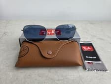 Image of Original Ray-Ban RB3706 Silver & Polar Blue Classic sunglasses Brand New £212