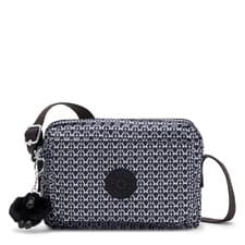 Image of Kipling Medium Crossbody Bag ABANU M in SIGNATURE PRINT RRP £93
