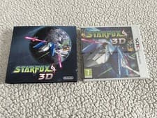 Image of Starfox 64 3D Nintendo 3ds Game First Print New Sealed Rare + Bonus Slipcase