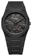 Image of D1 Milano Polycarbon Carbonium (40.5mm) Carbon Fiber Dial / Black PCBJCR Watch