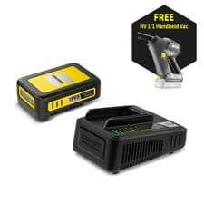 Image of Karcher 18v / 2.5Ah Li-Ion Battery & Fast Charger