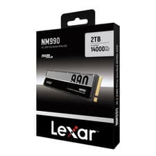 Image of 2TB SSD Lexar NM990 M.2 2280 Gen5x4 NVMe PCIe Solid State Gaming AI NAS Drive