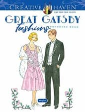 Image of Creative Haven Great Gatsby Fashions Coloring B. Sun**