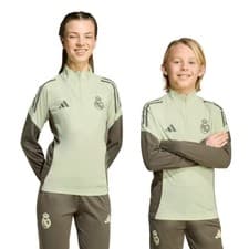 Image of Real Madrid adidas Training Top - Green - Kids