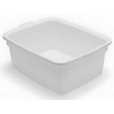 Image of Addis Extra Large Washing Up Bowl 12 Litre Rectangular Belfast Butler - White