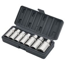 Image of Draper Stud Extractor Set, 3/8" Sq. Dr., 1/2" Sq. Dr. (7 Piece)
