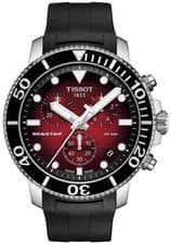 Image of Tissot Seastar 1000 Gradient Chronograph Red Dial Men's Watch T120.417.17.421.00