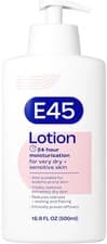Image of E45 Moisturising Lotion 500 Ml for Dry & Sensitive Skin - Long-Lasting Hydration