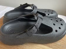 Image of CROCs Women’s Classic Mary Jane Glitter Clog Women’s 9 Men’s 7