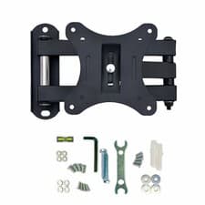 Image of Swivel Tilt Wall Mount Bracket For 10" to 30" LED LCD Plasma TV VESA 100x100 mm