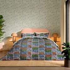 Image of Scion Living Polka Duvet Cover Set Chai