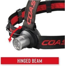 Image of Headlamp 100 Lumens LED Torch Single Mode 5hr Battery Outdoor Use Coast HL3