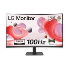 Image of LG 32MR50C-B 32 Inch Curved VA Computer Monitor Full HD Black