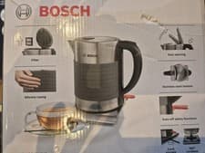 Image of BOSCH TWK7S05GB Cordless Jug Kettle 1.7l - Grey & Black
