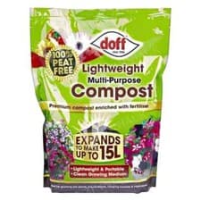 Image of Doff Lightweight Multi Purpose Compost Expands to 15 Litres