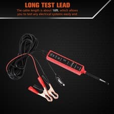 Image of Circuit Electrical Tester 13ft Leads Circuit Tester Breake Finder 12V 12 Volt