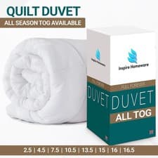 Image of Hotel Quality Duvet TOG 4.5 10.5 13.5 15 Quilt Winter Warm Single Double King UK