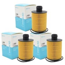 Image of 3pcs Engine Oil Filter For Vauxhall Astra Zafira Insignia Chevrolet Saab 9-3 9-5