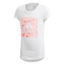 Image of ADIDAS FM4481 Girls T Shirts Crew Neck Short Sleeve Cotton Top Summer Sports Tee
