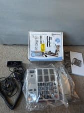 Image of Amplicomms BigTel 40 Plus 40+ Silver Corded Big Button Elderly Amplified Phone