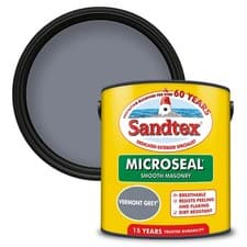 Image of Sandtex Microseal Masonry Paint Textured/Smooth 2.5L 5L All Colours