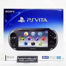 Image of SONY PlayStation Vita Wi-Fi Model Black PCH-2000 ZA11 Vita Cosole Japan NEW