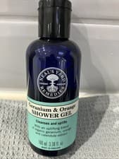 Image of Neal’s Yard Remedies Geranium & Orange Shower Gel 100ml