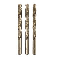 Image of 3pcs 25/64" Twist Drill Bits, M35 Cobalt High-Speed Steel Drill Bit for Metal
