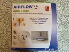 Image of AIRFLOW iCON eco15 Extractor Fan 9.2W IPx4