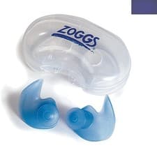 Image of Zoggs 11-Coun tComfort Silicone Aqua Ear Plugs in Blue - Protection for Swimmers