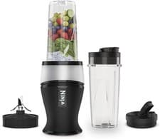 Image of Ninja 700W Slim Blender & Smoothie Maker, 1x 470ml Cup with Spout Lid, Personal