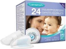 Image of Lansinoh Disposable Nursing Pads – 24 Pack | Leak-Proof, Ultra Thin, Stay-Dry